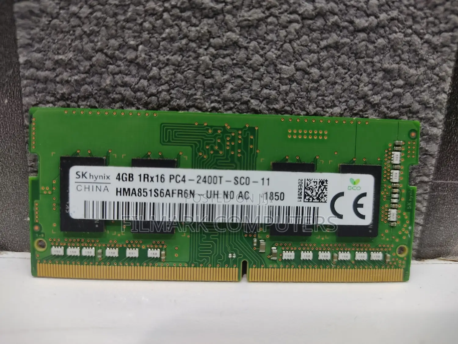 Sk Hynix 4gb 1rx16 Pc4-2400t-Sc0-11 Ddr4 Laptop Ram/Memory