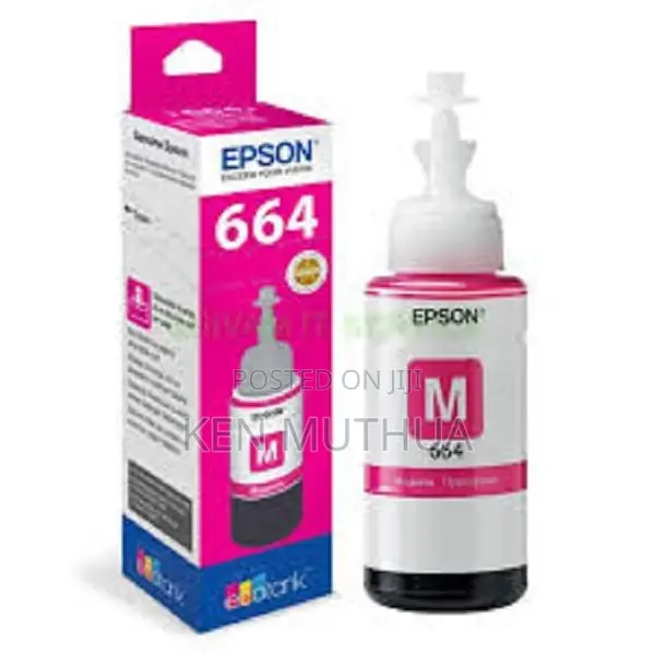 Ink Cart EPSON T6643 Magenta For L100, L110, 70ml