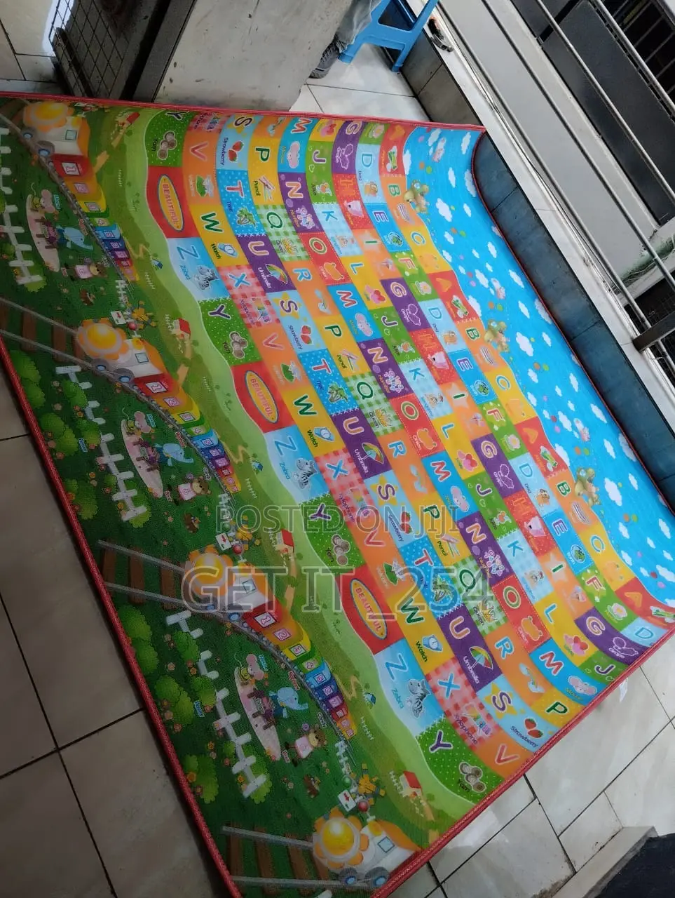 *Double- Sided Learning Playmat*
Size: 1.8 X 2m