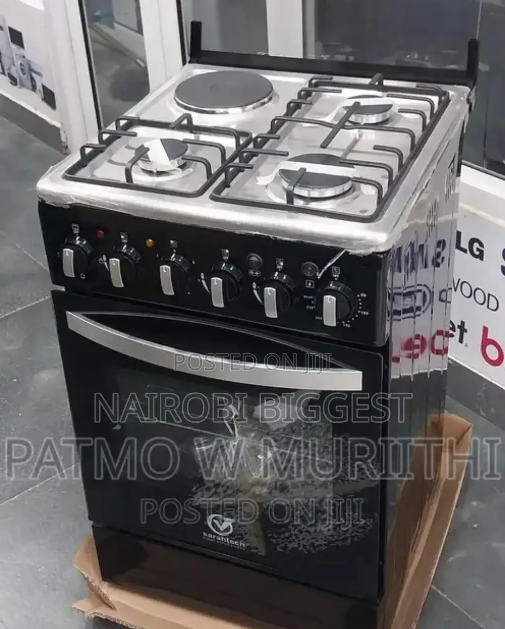 Sarahtech 3g+1e Standing 50×55 Cooker