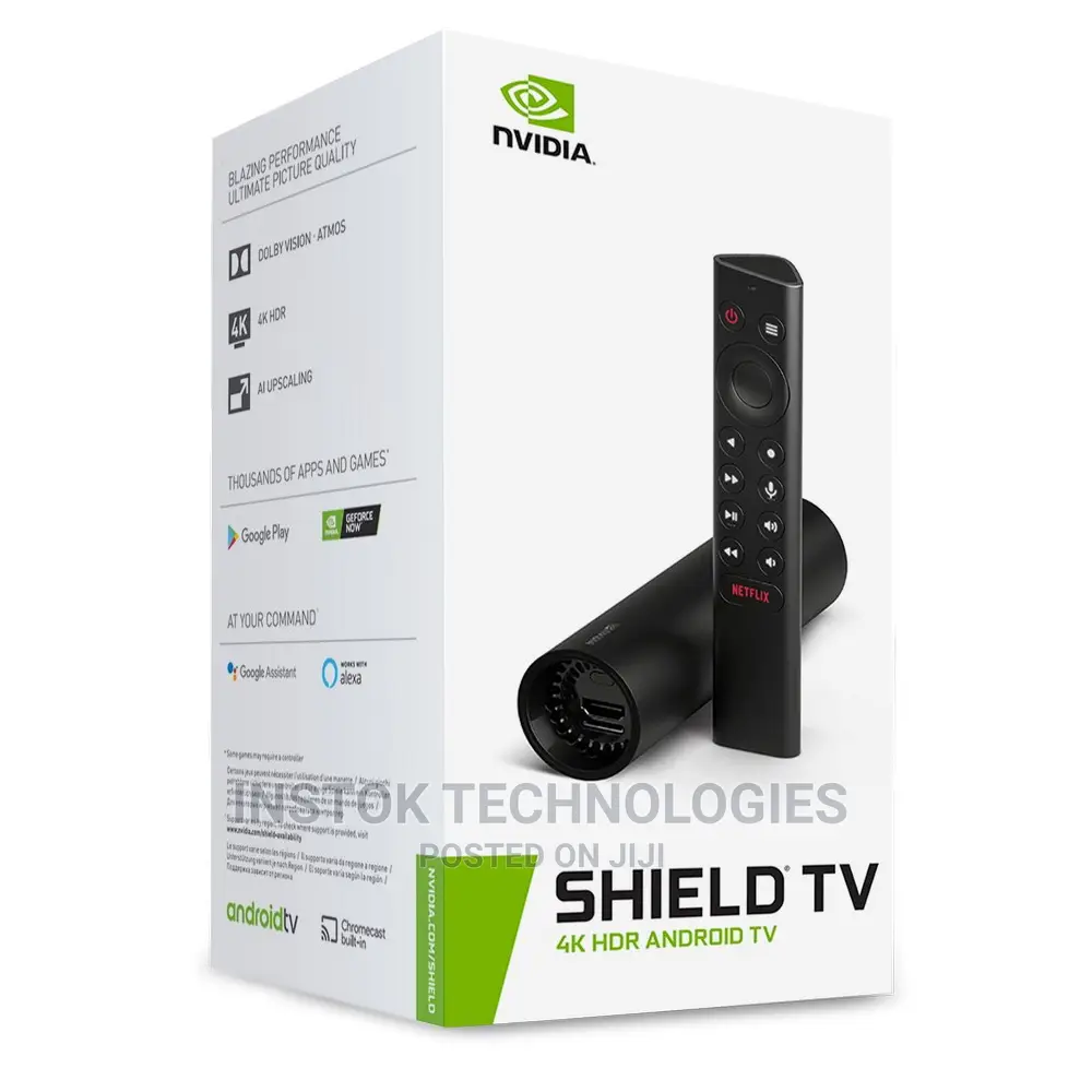 NVIDIA SHIELD TV 4K HD Streaming Media Player New 2019 Model