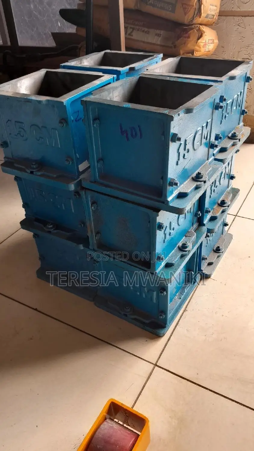 Cast Iron Test Moulds