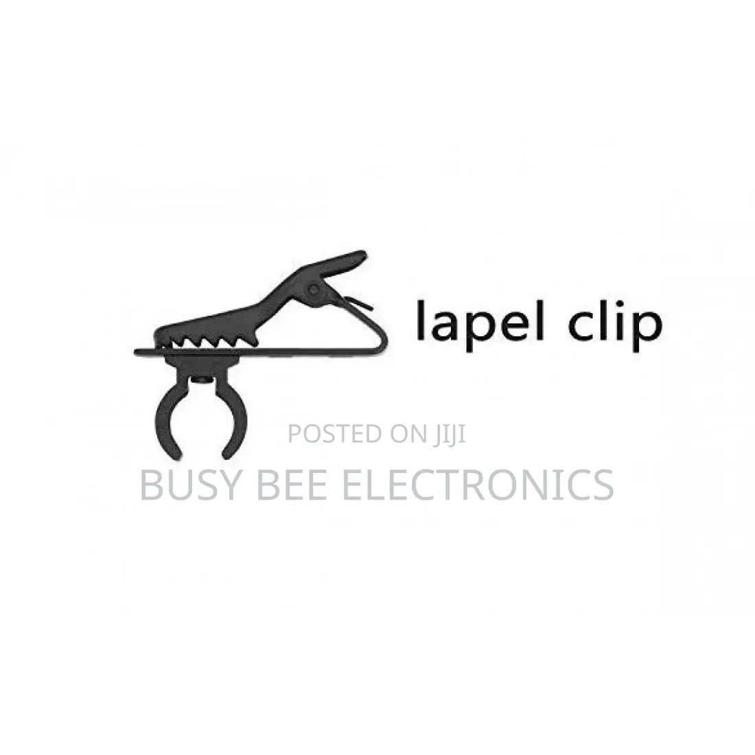 Lavalier Mic Shirt Clip