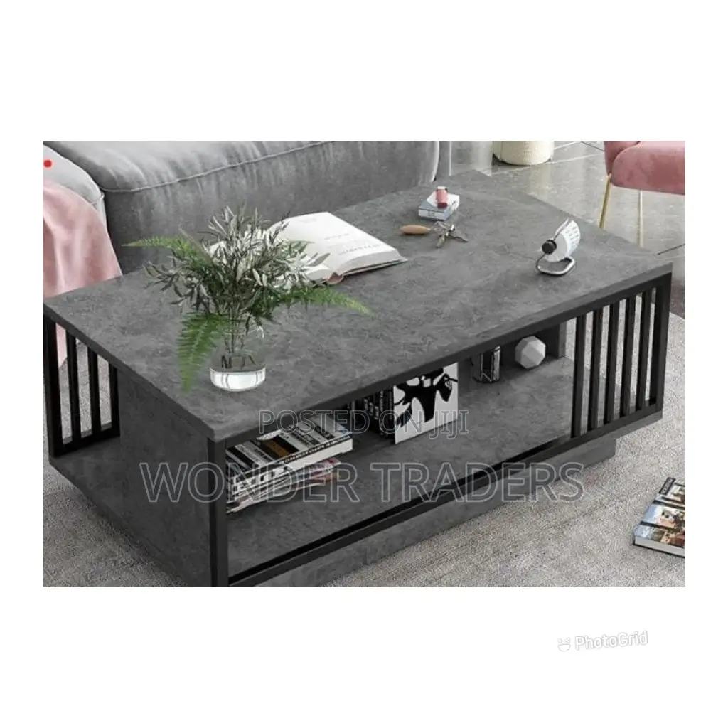 *Marble Textured Coffee Table*