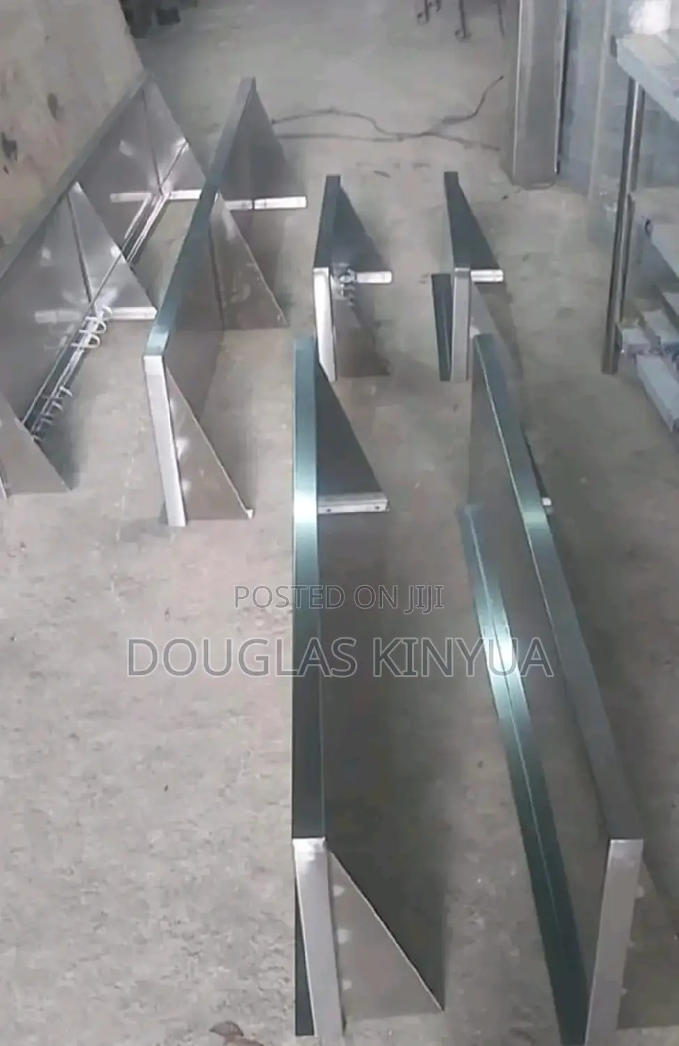 Stainless Steel Wall Shelves: 
