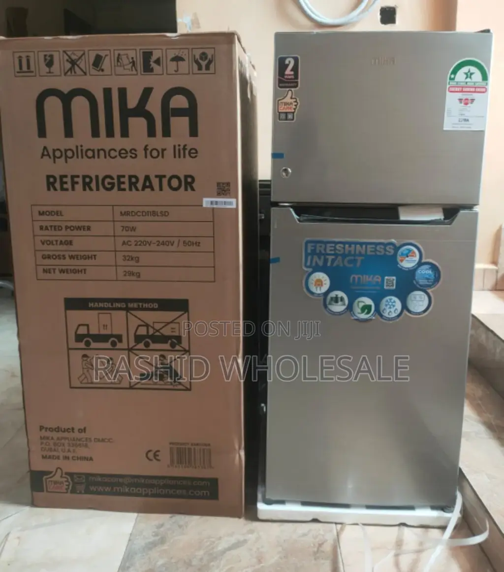 New 138l Mika Fridge