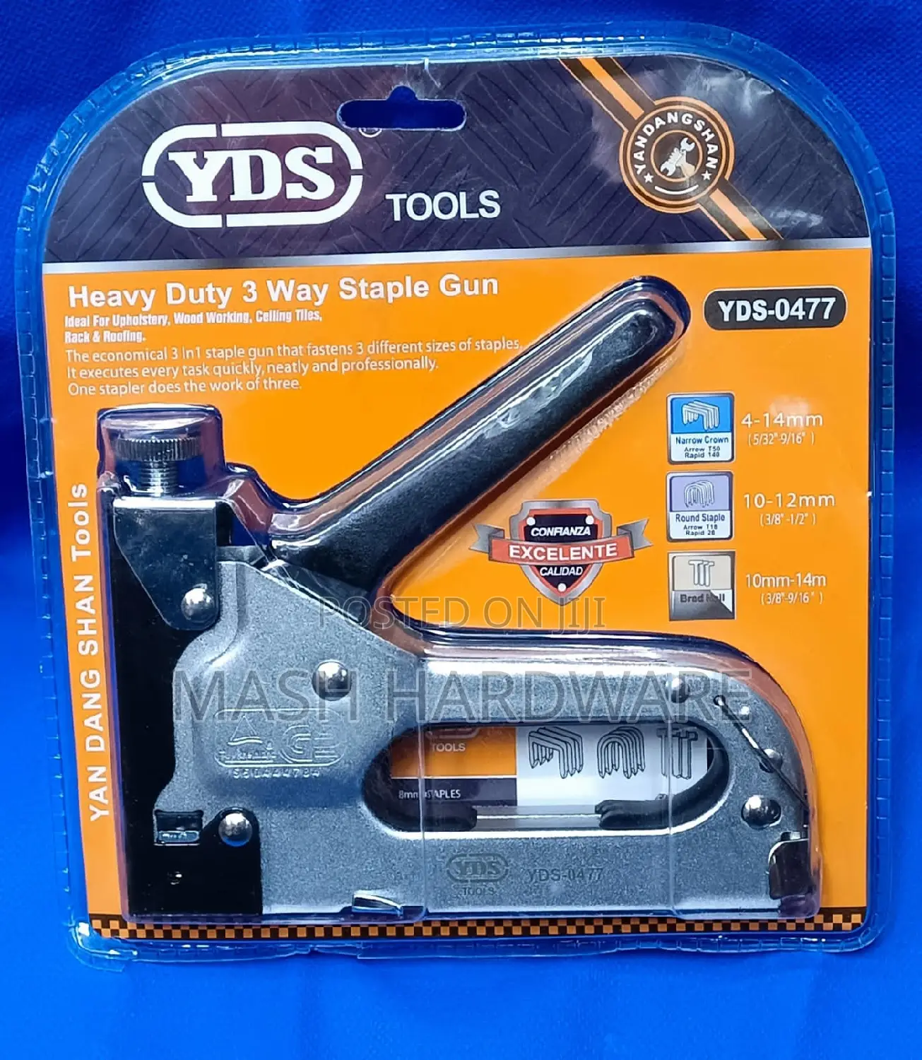 3 in 1 Heavy Duty Staple Gun