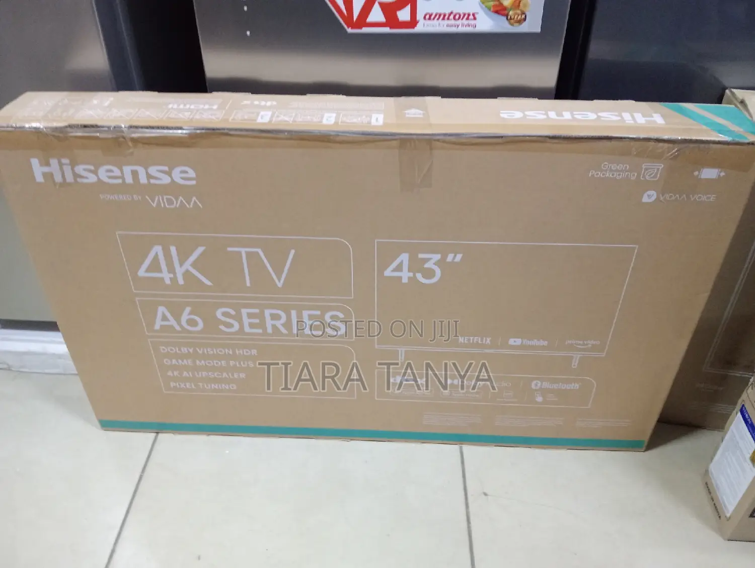 Hisense 43" Smart Uhd Frameless TV