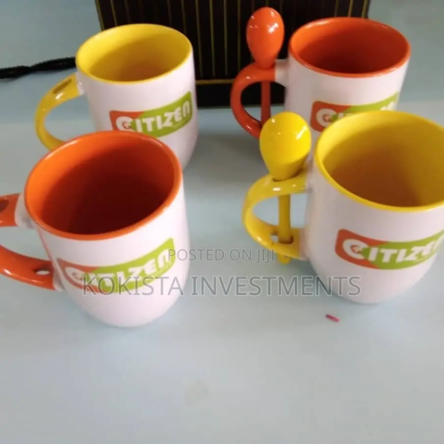 Printed Spoon Mugs