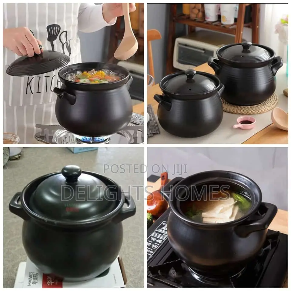 6litre Porcelain Casserole Cooking Pot