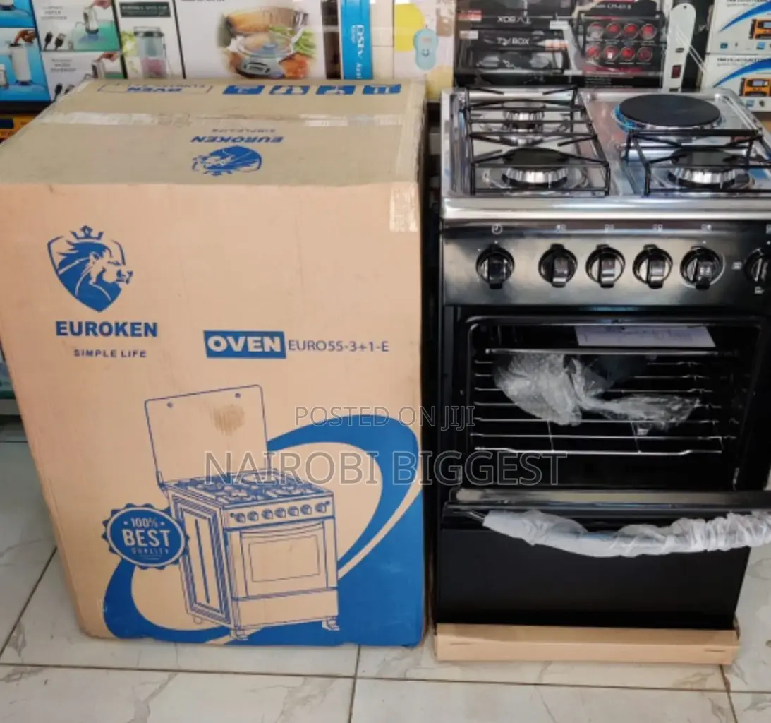 Euroken 3g+1e Free Standing 50×55 Cooker