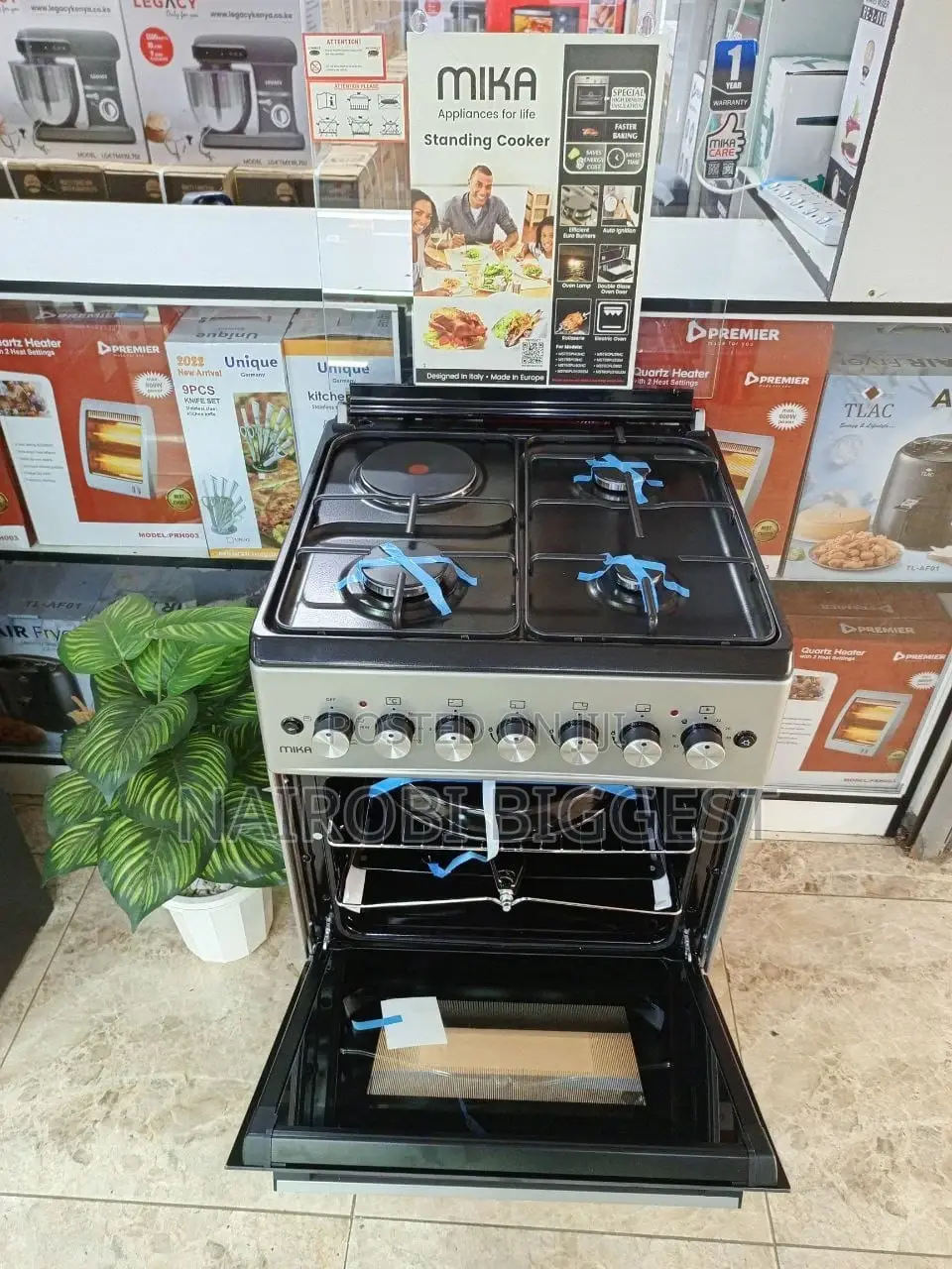 Mika 50×60 Standing 3g+1e Cooker