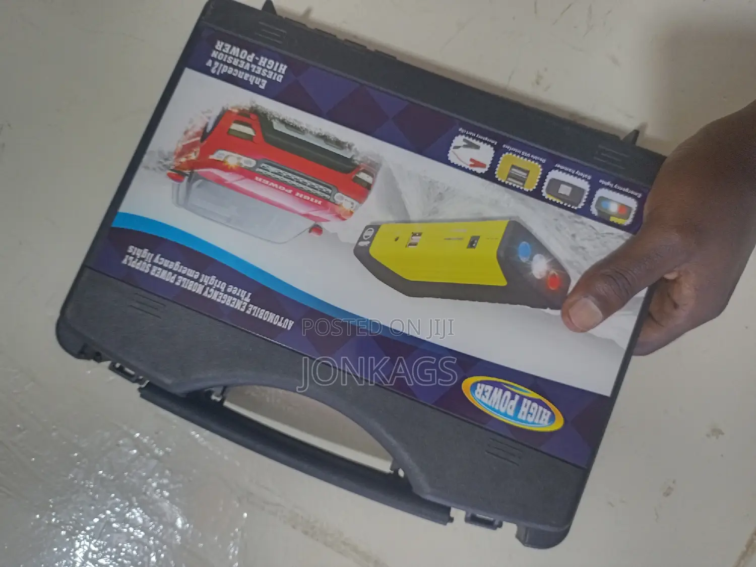 Car Jump Starter Power Plus Inflator Compressor