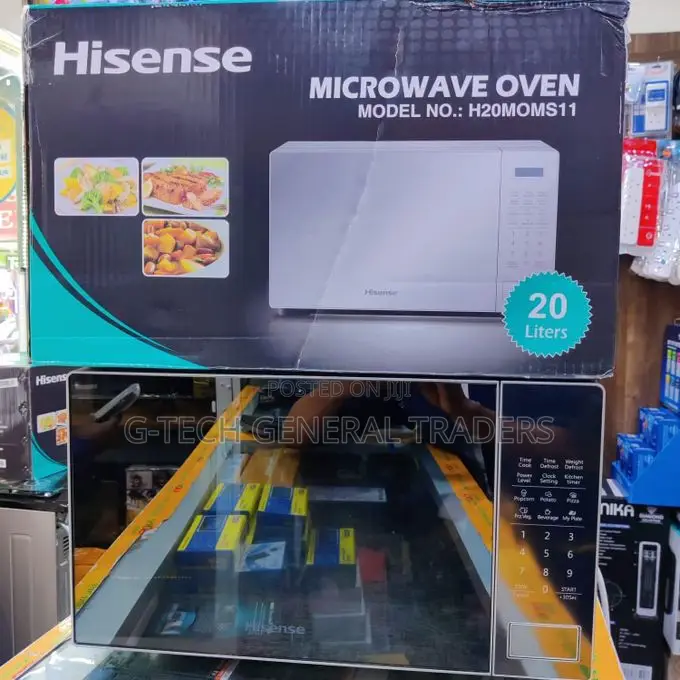 Microwave Oven! Hisense 20l Digital Silver Microwave Oven