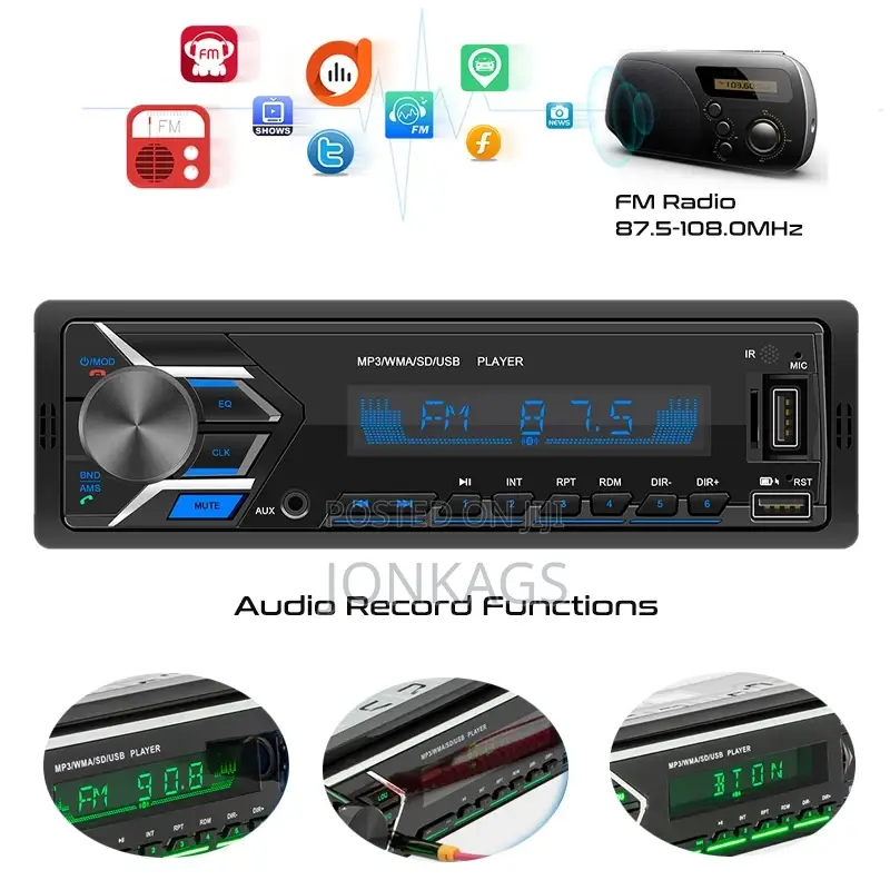 Single Din Car Stereo