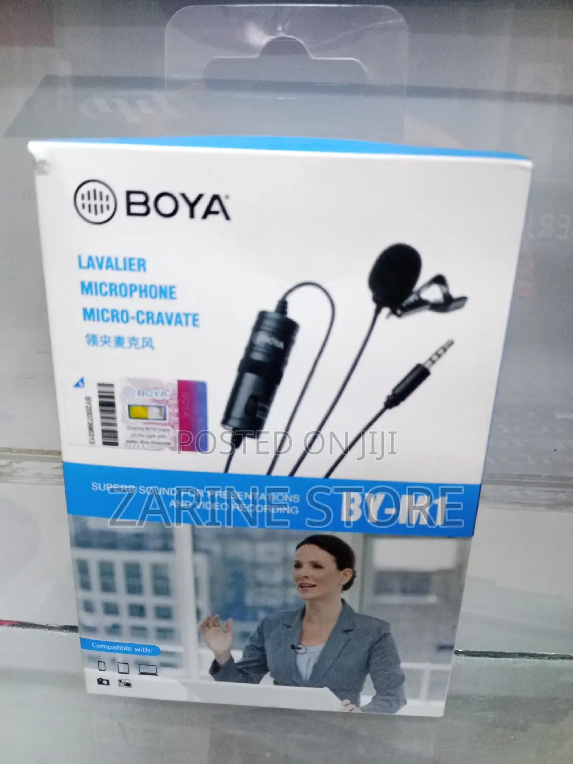 By-M1 Boya Microphone, Uses LR44 Battery