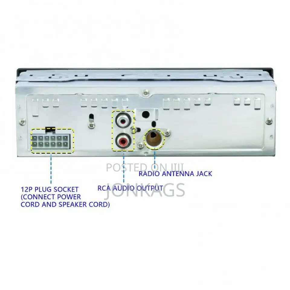 Universal Single Din Car Stereo