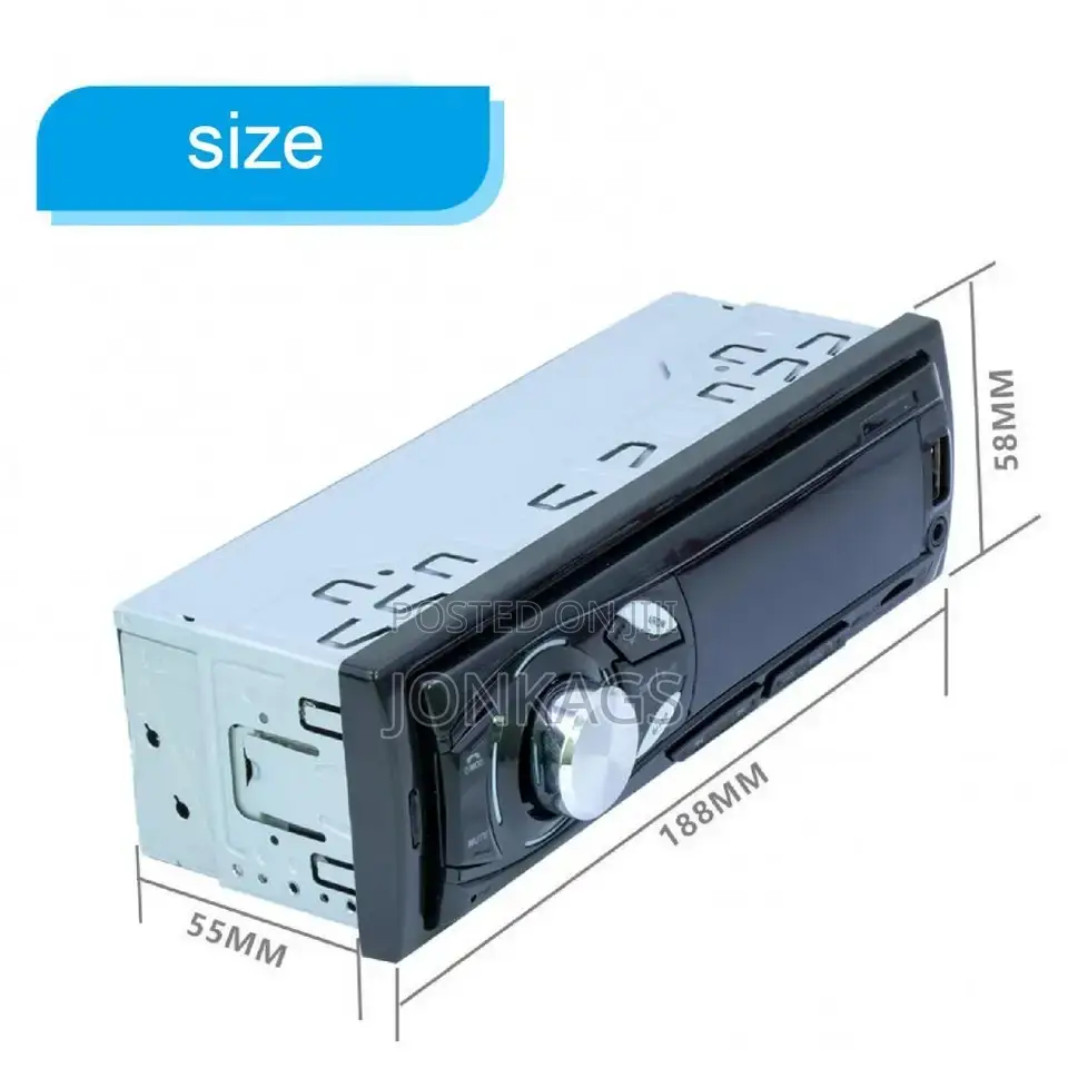 Universal Single Din Car Stereo