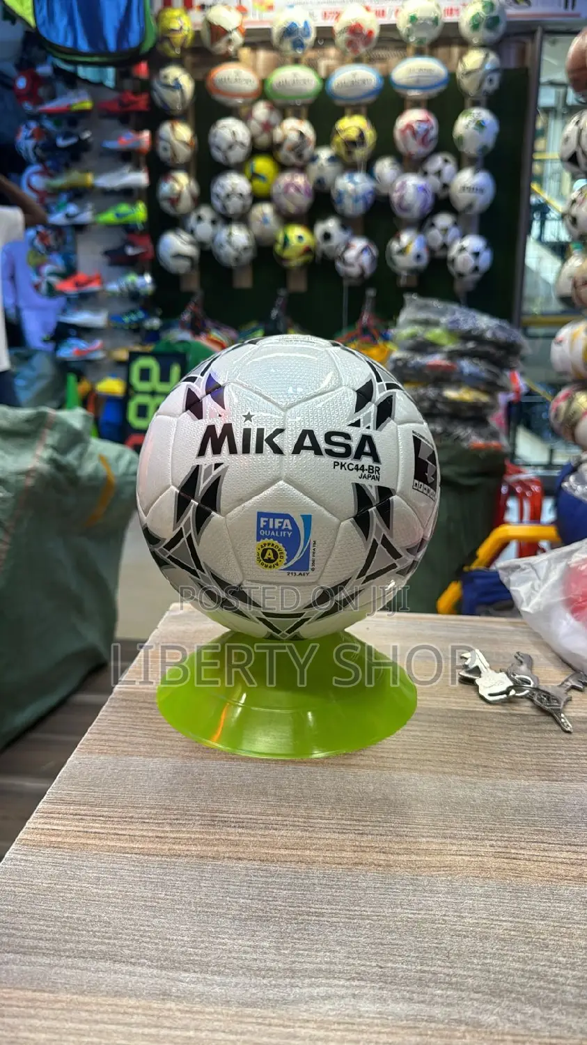 Mikasa Genuine Leather Soccer Ball
