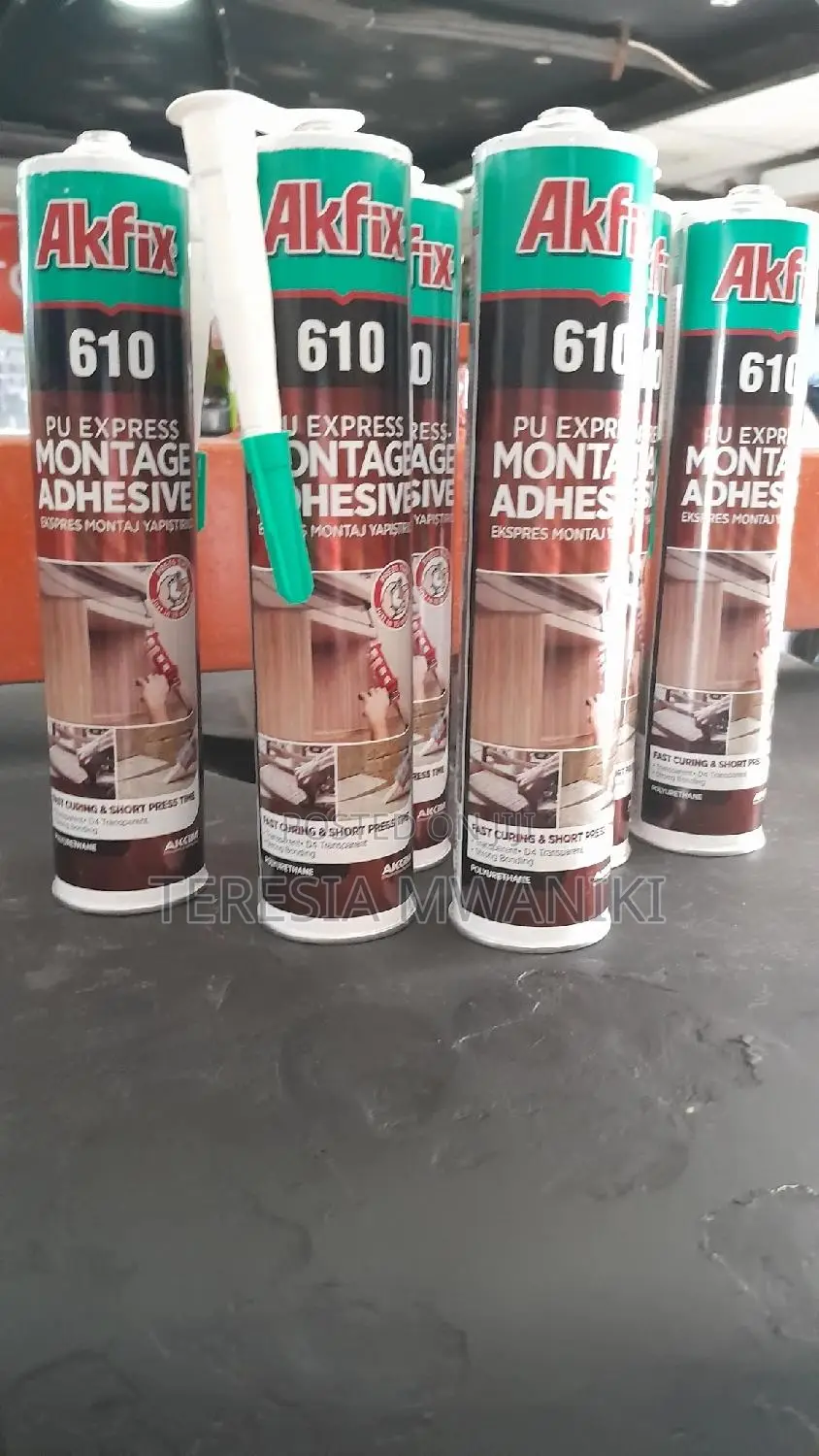 Akfix 610 Pu Express Montage Adhesive Silicone