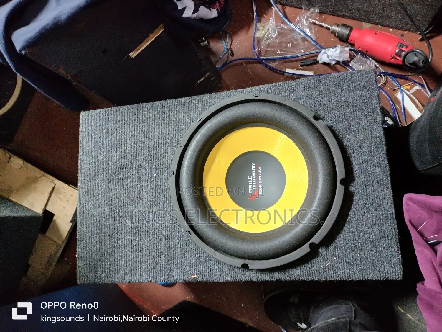 12inches Sony Xplode Speaker.