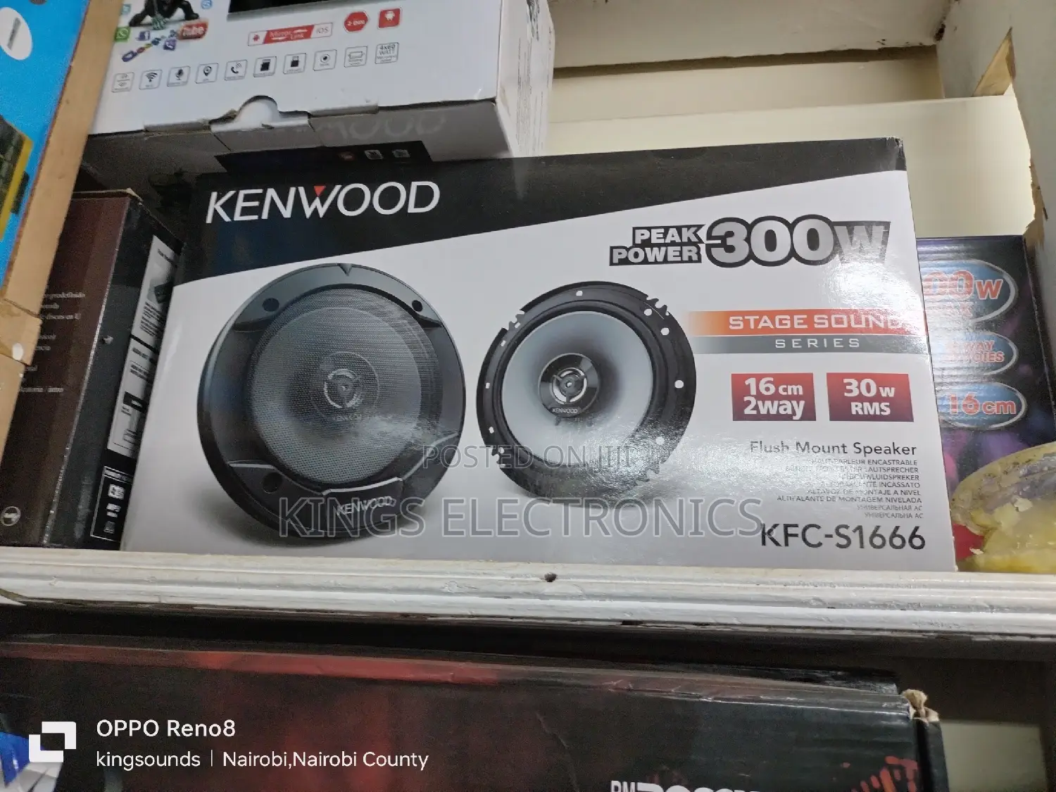 Kenwood 300watts Car Door Speakers .