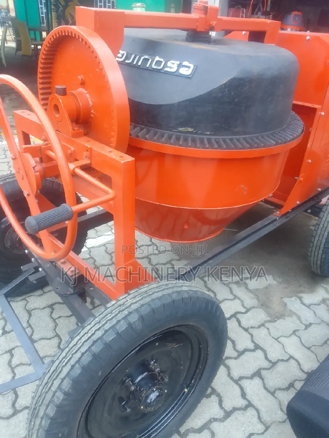 Indian Mixer 500l Heavy Duty Air Cooled Engine 6.5hp.