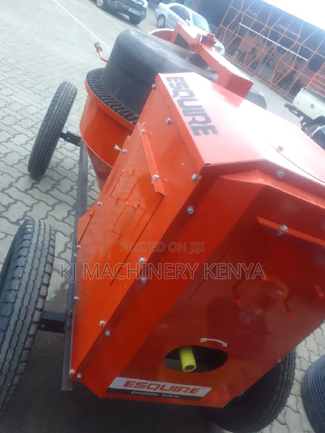 Indian Mixer 500l Heavy Duty Air Cooled Engine 6.5hp.