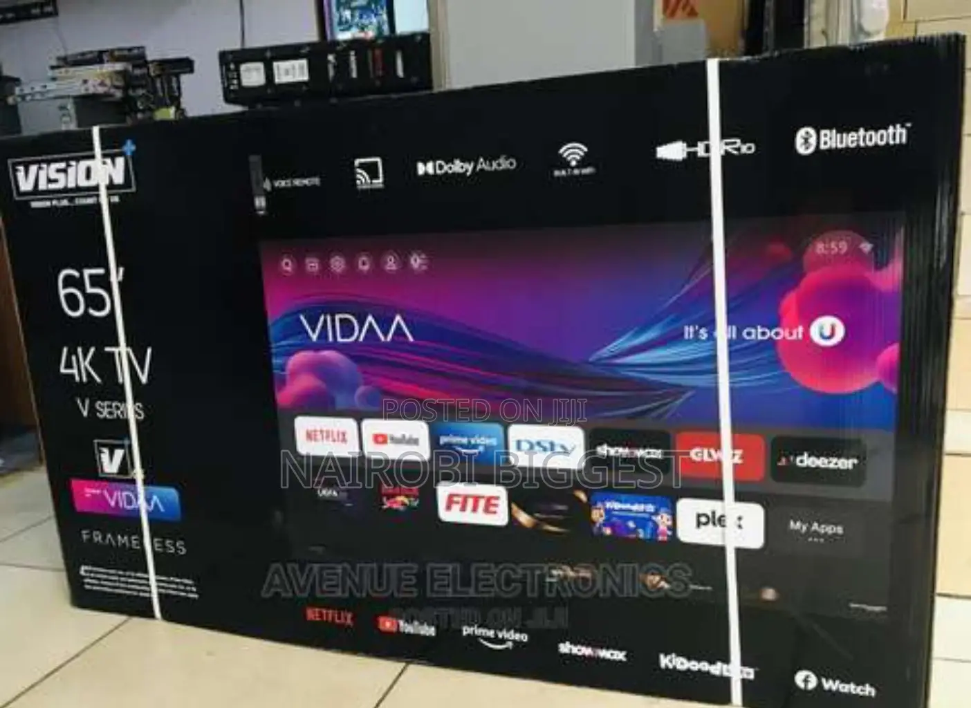 Vision 65 Inches 4k Vidaa Television