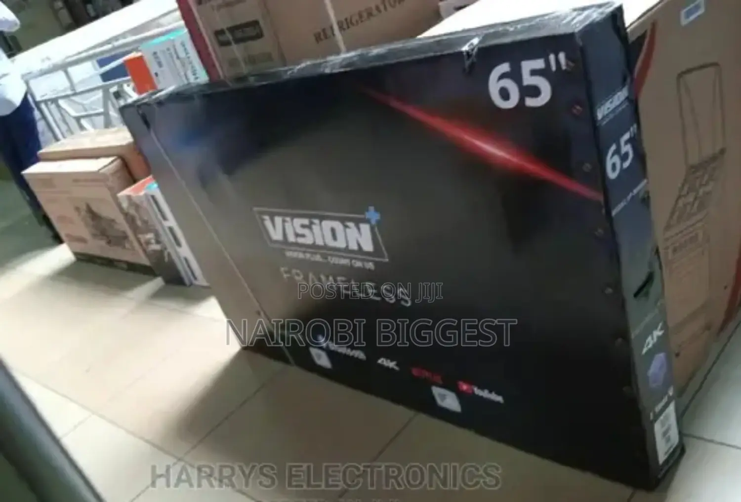 Vision 65 Inches Frameless Vidaa Television