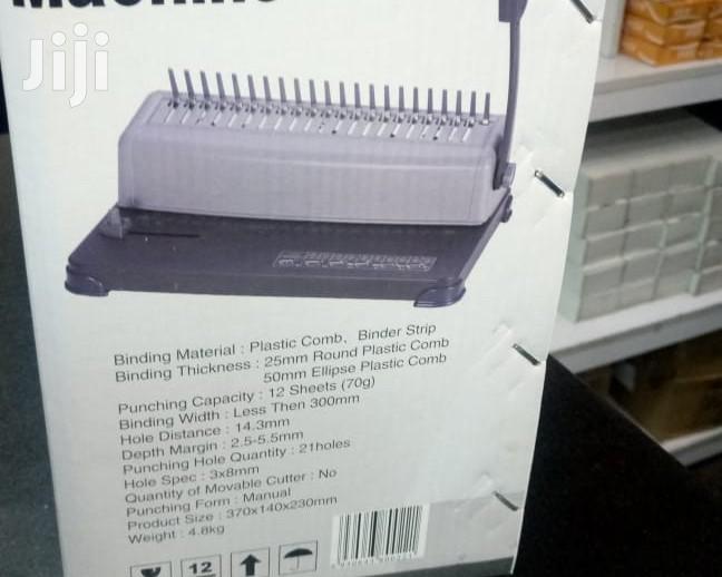 Combo Binding Machine