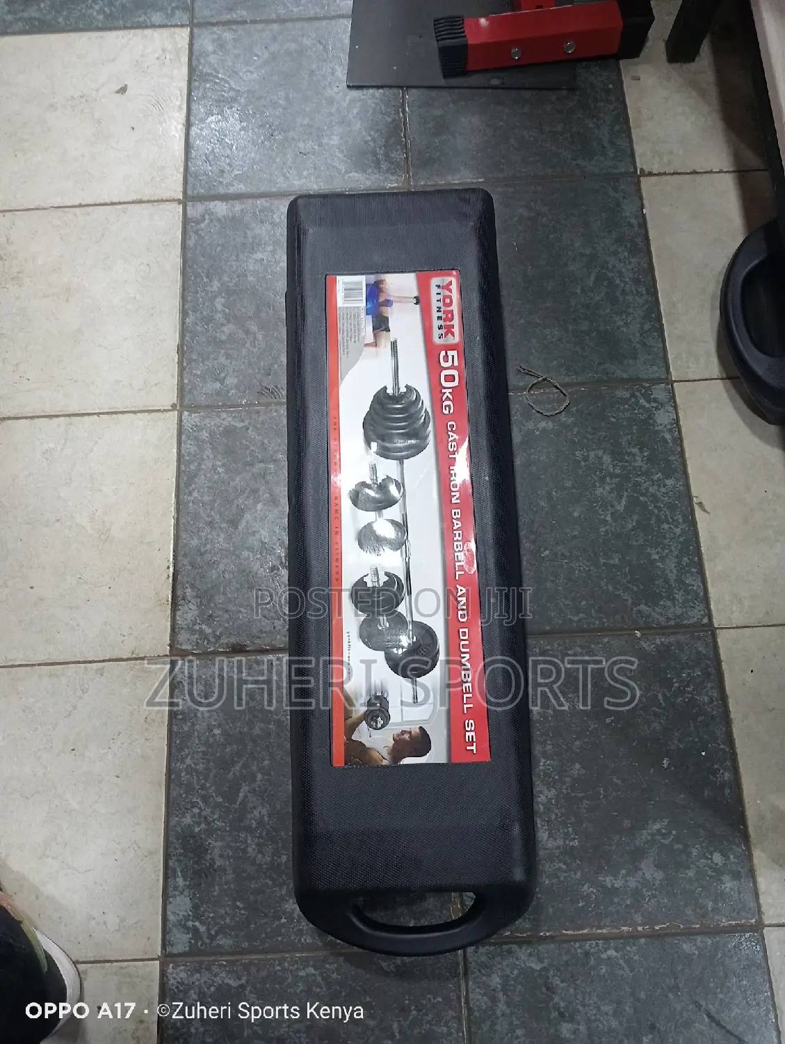 50kg Adjustable Dumbbell/Barbell Set