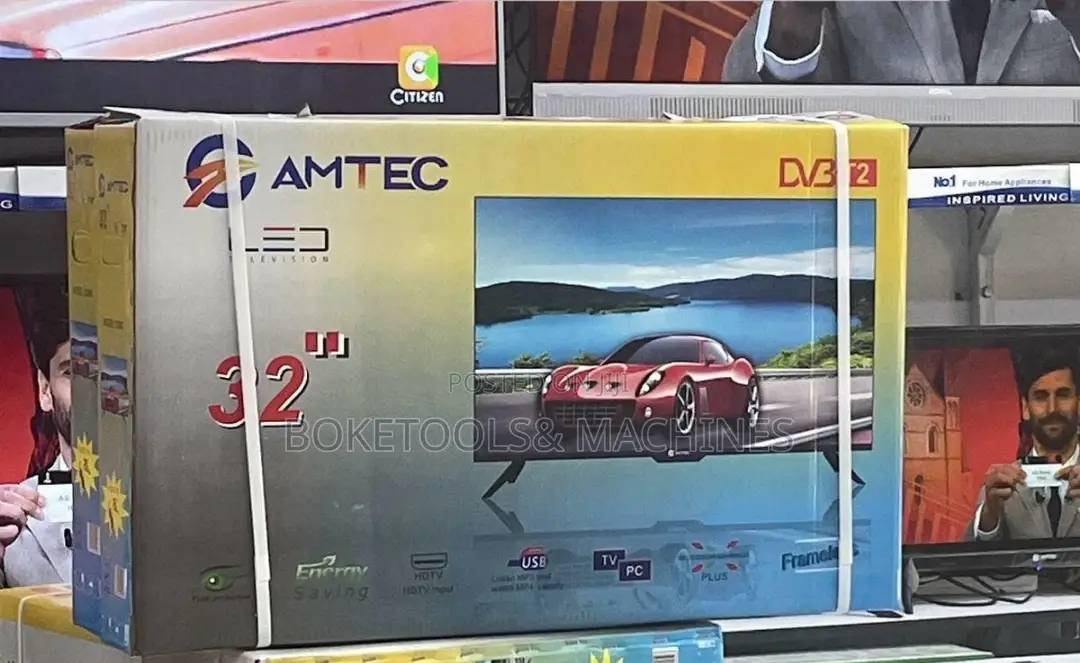Amtec 32" DC Frameless TV