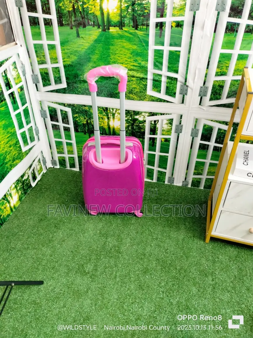 Cartoon Themed Kids Trolley Bags
