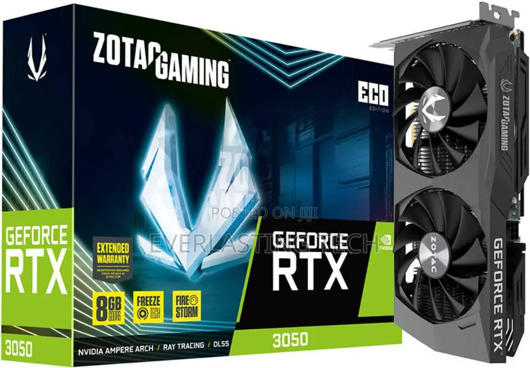 Zotac Gaming Geforce RTX 3050 Eco 8gb Gddr6 Graphics Card