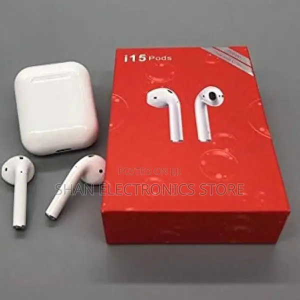 Bluetooth Earpods I15 Pods (White)