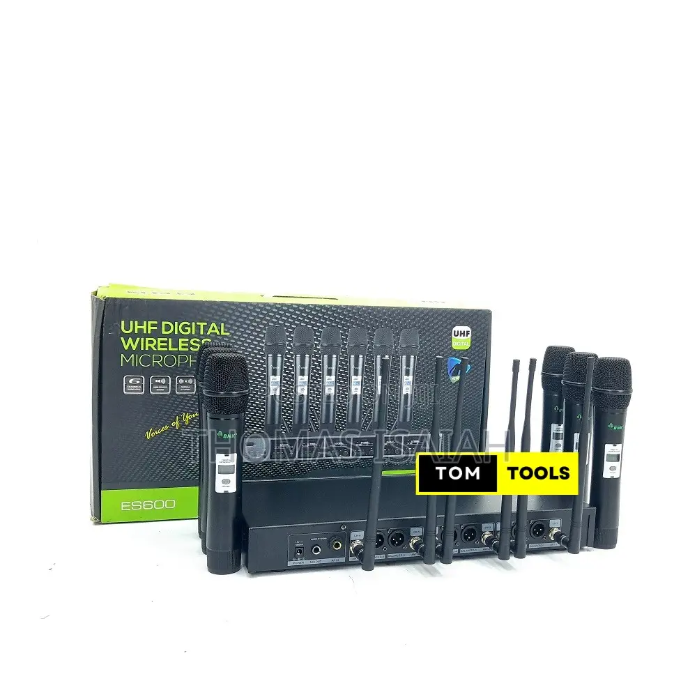 BNK ES600 UHF Wireless Microphone System With 6 Mics