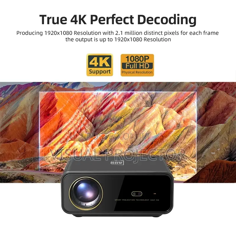 AUN U001 Native Native Daylight Google Android Projector