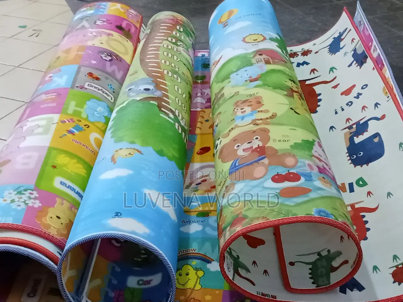 Kids Cartoon Themed Playmats