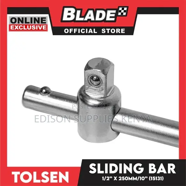 Sliding Bar 1/2'' 250mm Tolsen Industrial Sliding Bar Tee