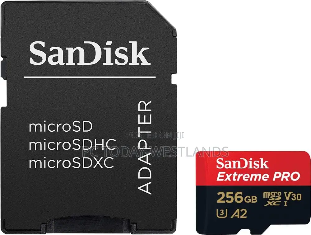Genuine Sandisk 256GB Extreme PRO Microsd UHS-I Card 200mb/S