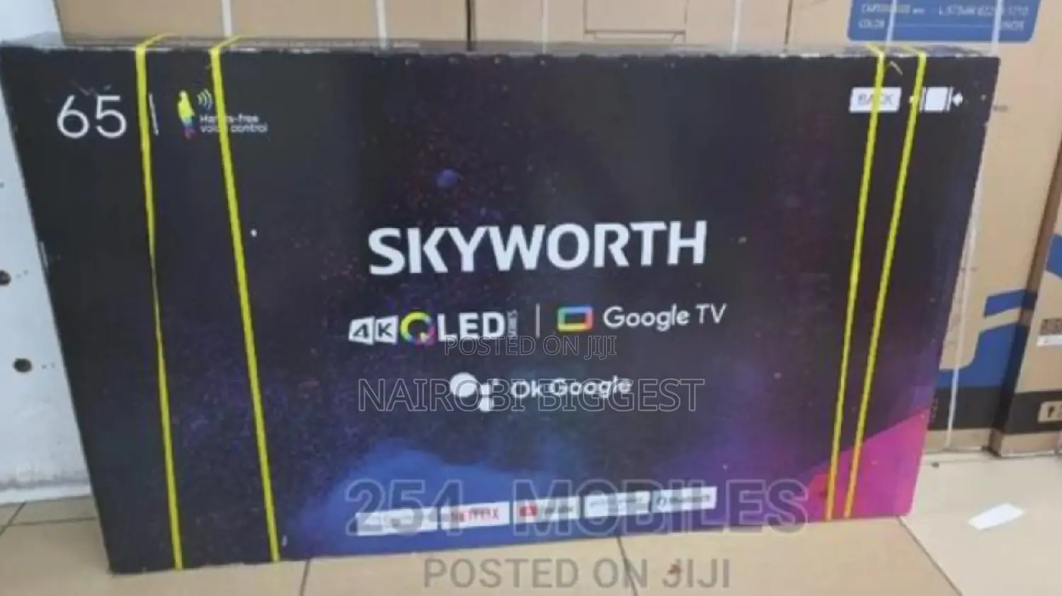 Skyworth 65 Inches Smart Google  Television