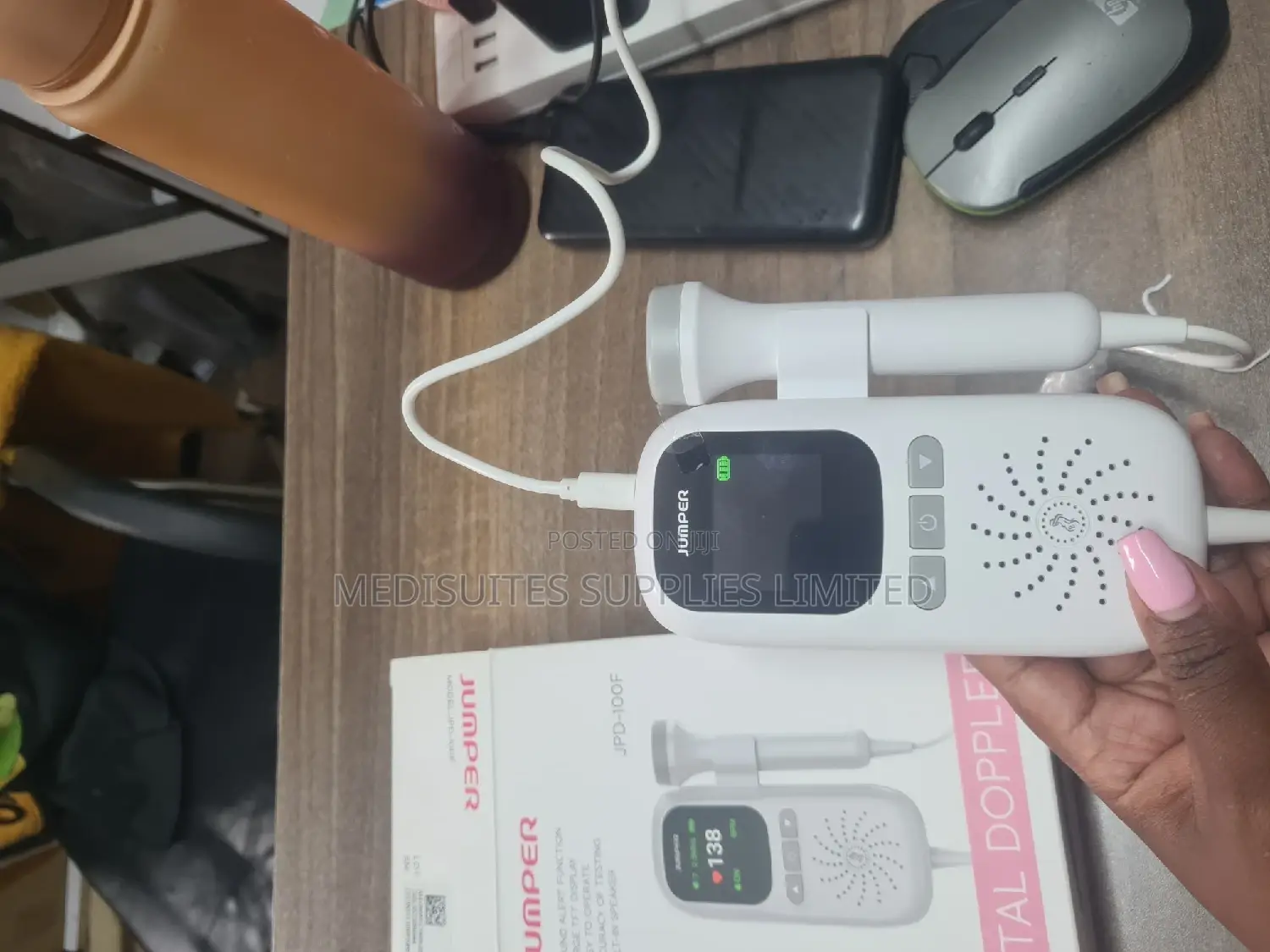 Rechargeable Fetal Doppler ( Jumper*)