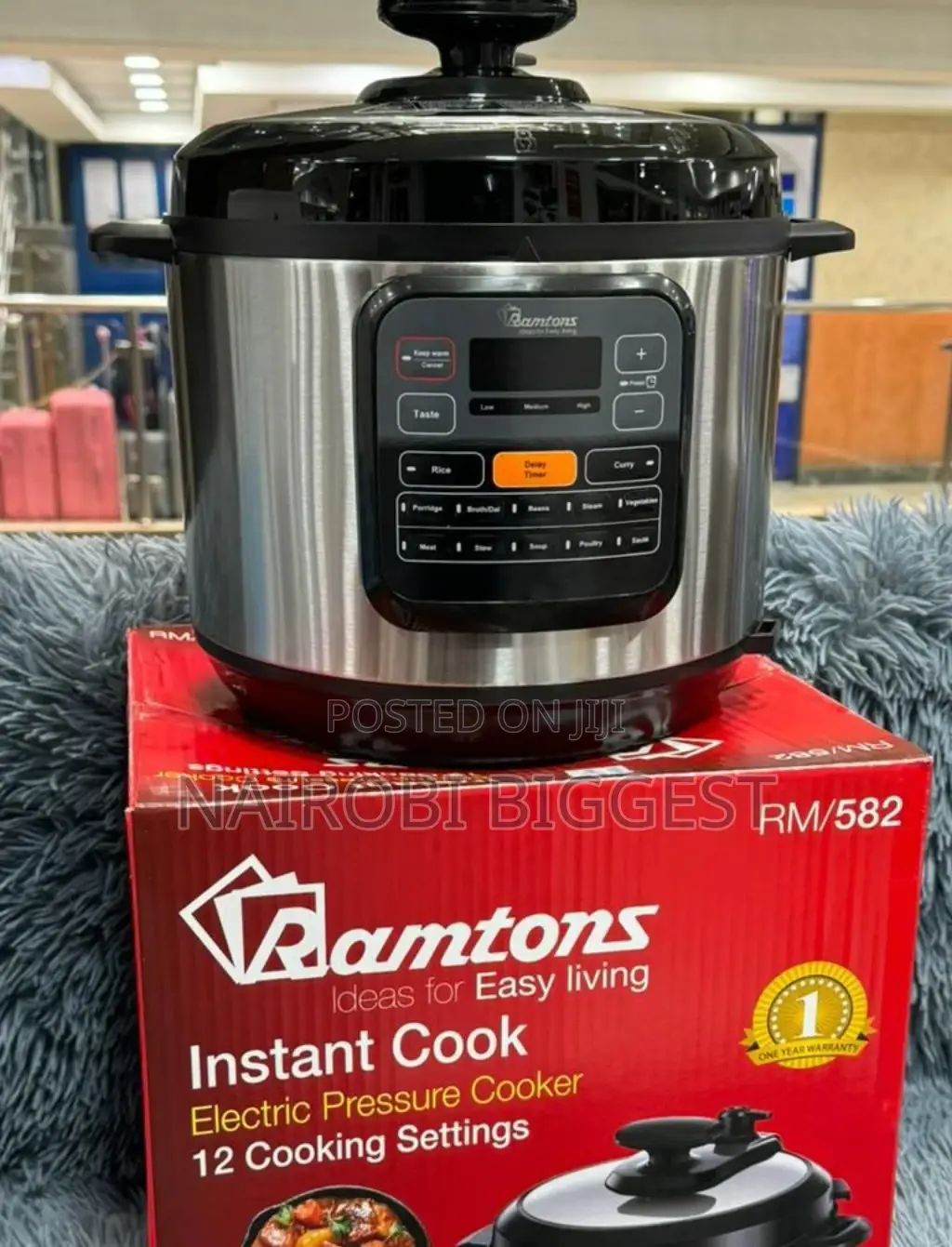 Ramtons 6litres  Pressure Cooker