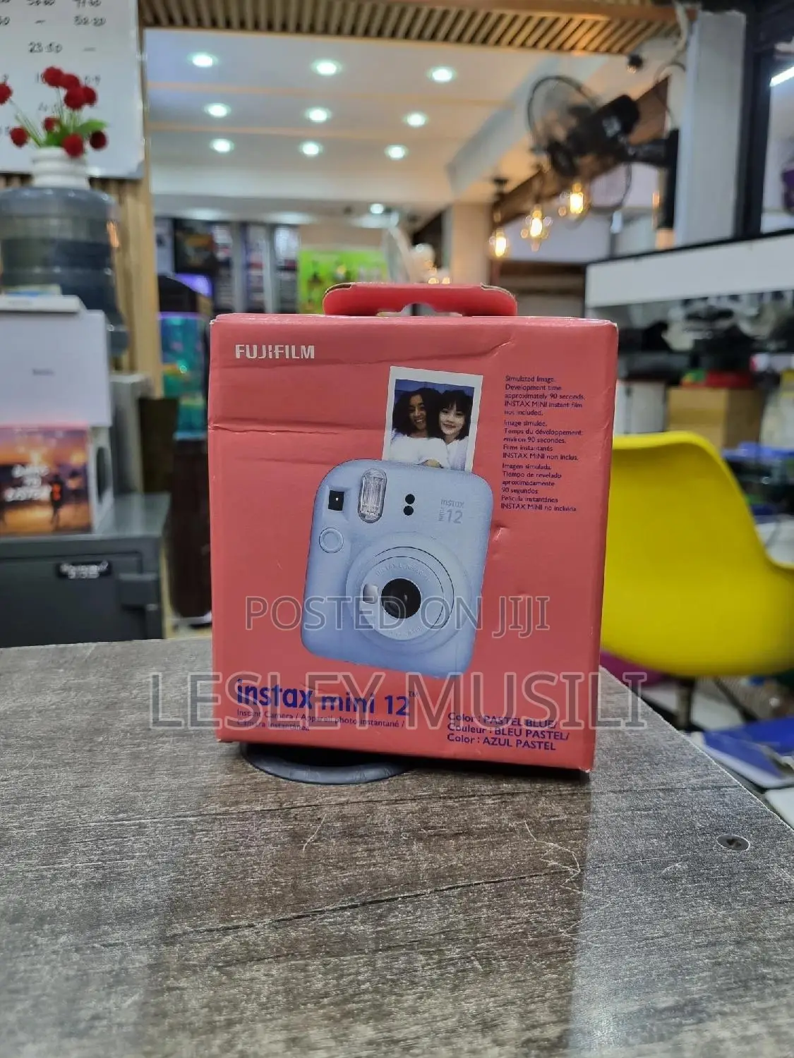 Instax Mini 12 Instant Camera Pastel Blue