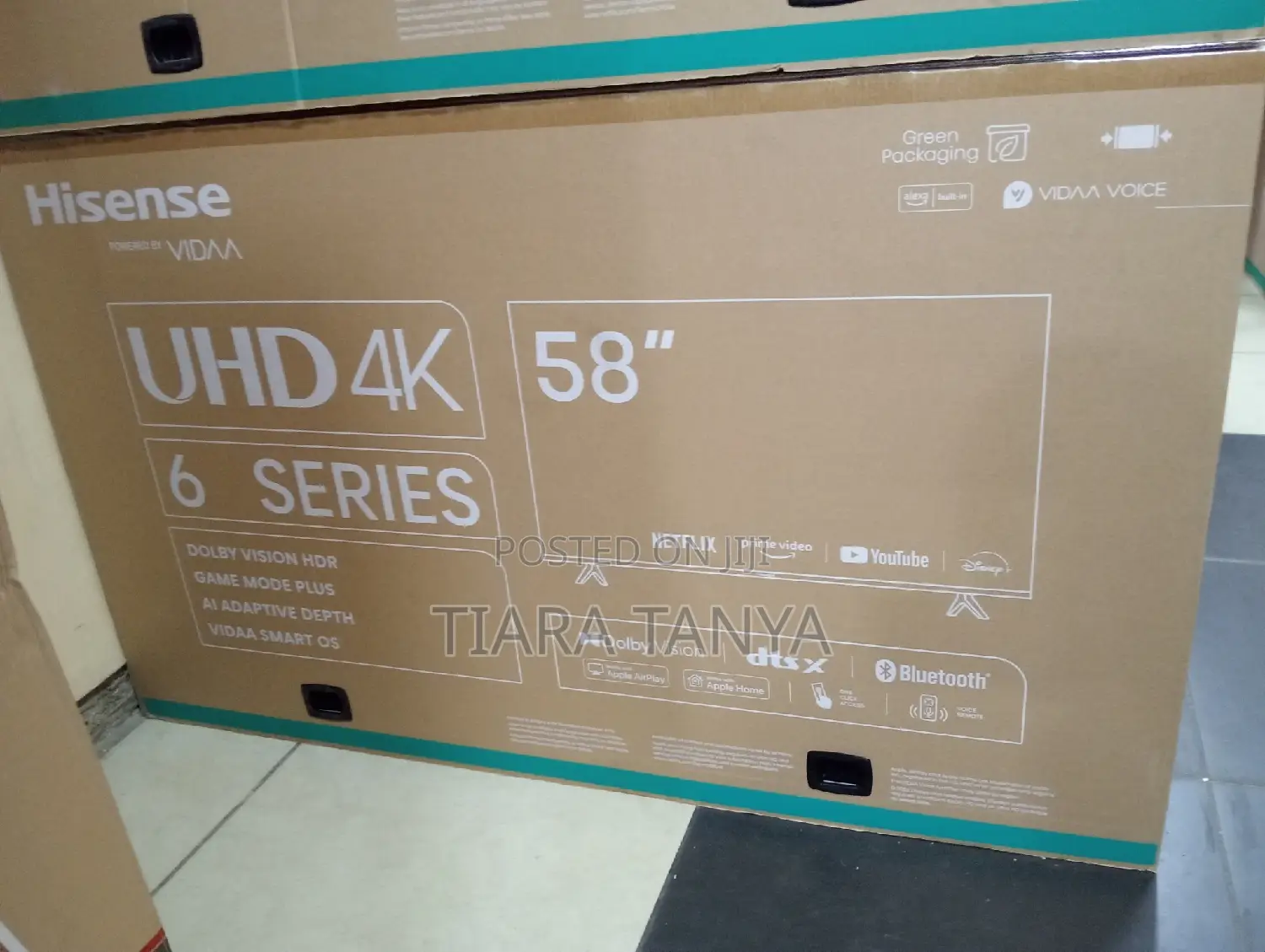 Hisense 58 Inch Smart Vidaa Tv