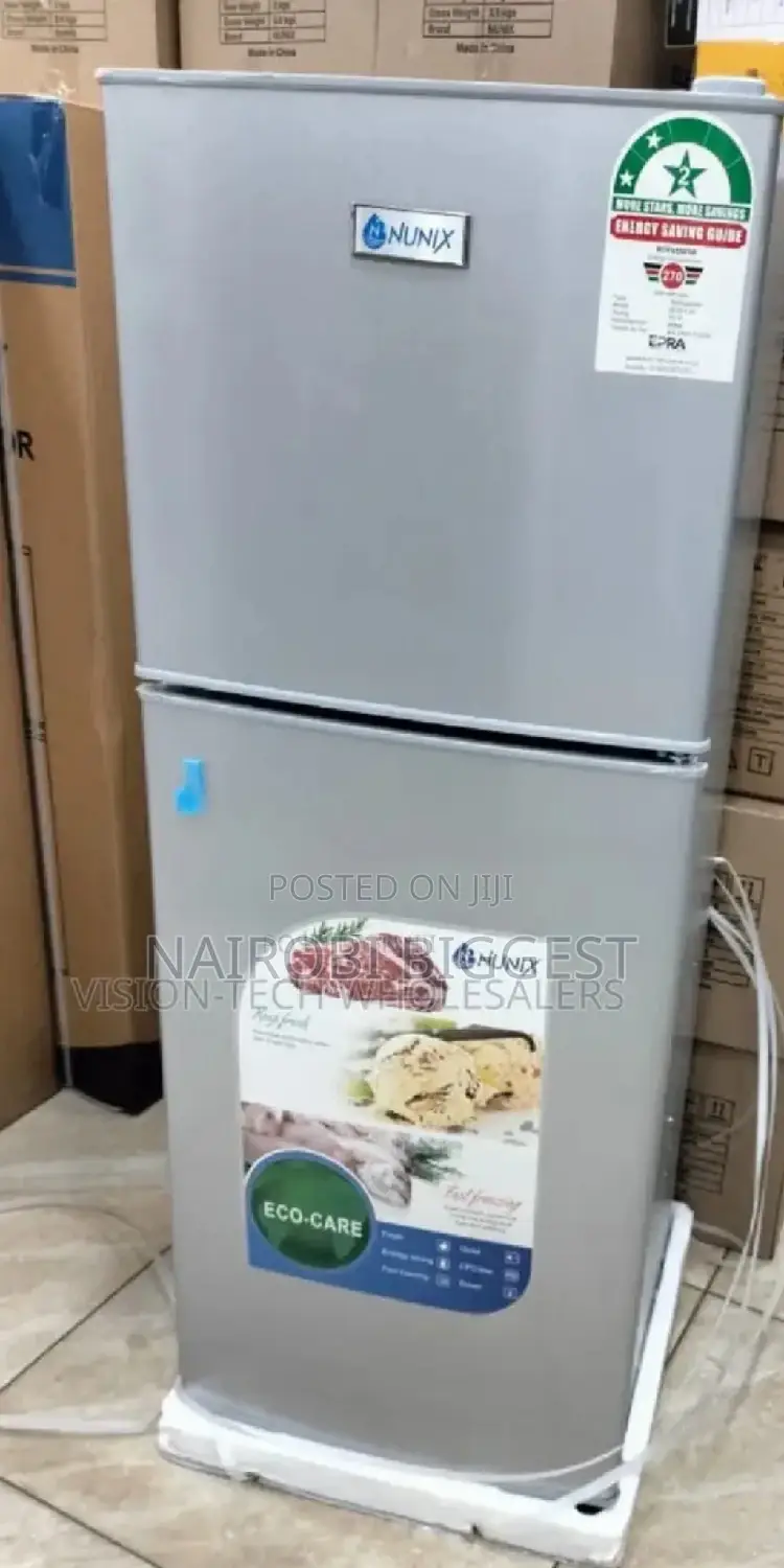 Nunix 138litres 2 Door Refrigerator