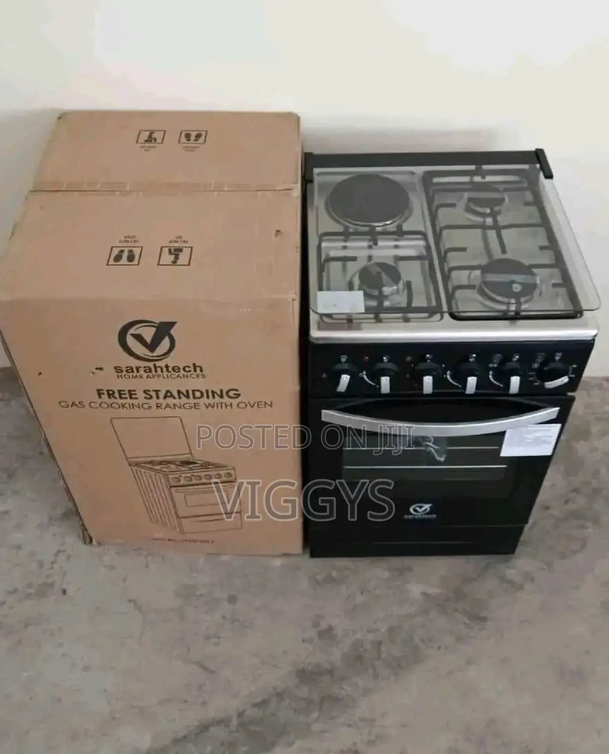 Brand New 50 by 55 Saratech Standing Cooker