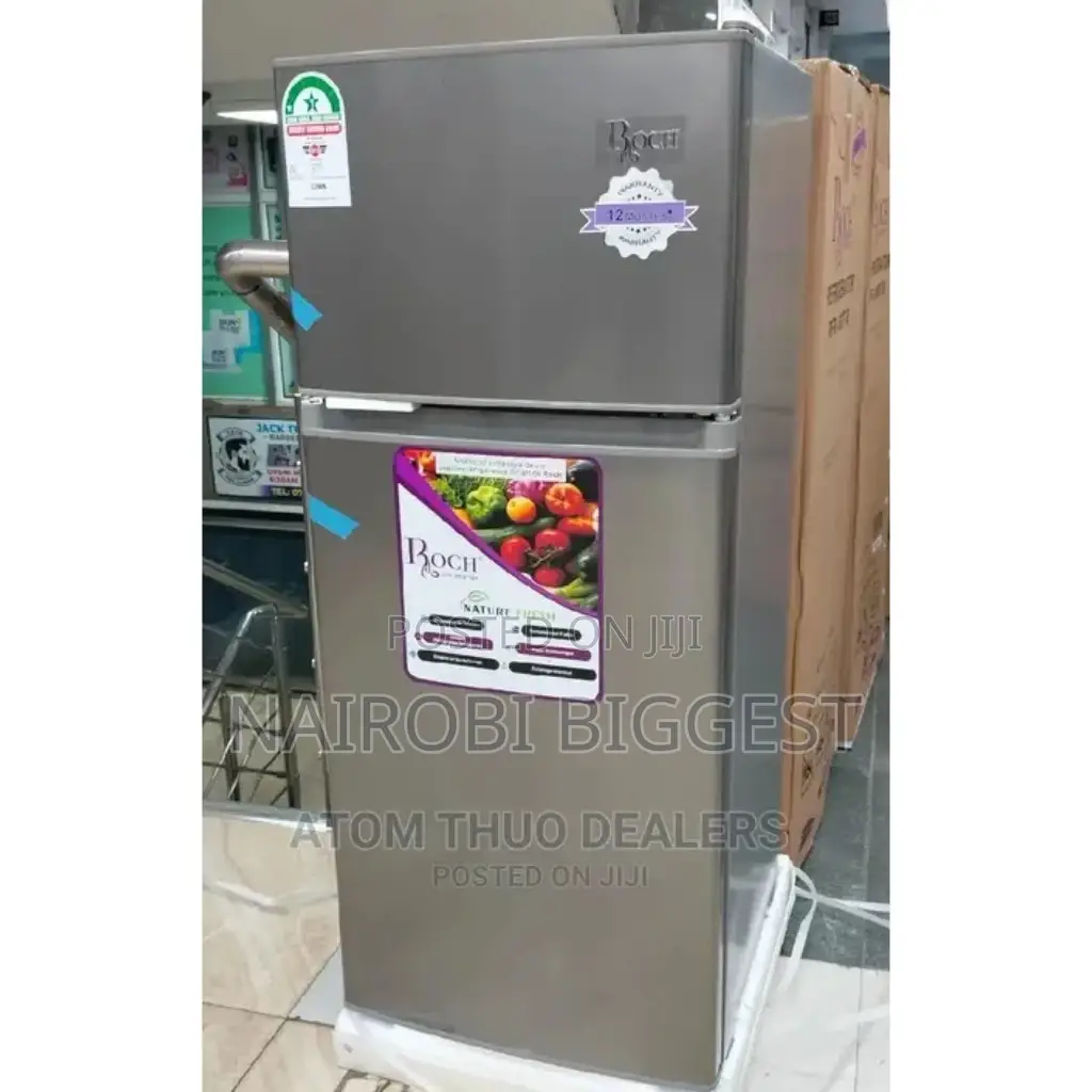 Roch 128l Double Door Refrigerator/Fridge