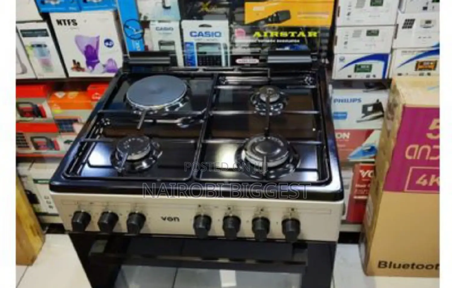 Von 3g+1e Free Standing 60×60 Cooker